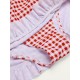 Red Plaid Halter Bikini Set Red Plaid Halter Bikini Set