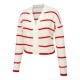 Red & White Stripe Knitted Cardigan Red & White Stripe Knitted Cardigan