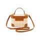 Brown & Beige Arcgyle Plaid Box Bags Brown & Beige Arcgyle Plaid Box Bags
