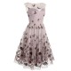 Purple Butterfly Lace Swing Dress Purple Butterfly Lace Swing Dress