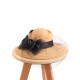 Floral Mesh Wooled Dress Hat Floral Mesh Wooled Dress Hat