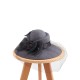 Floral Mesh Wooled Dress Hat Floral Mesh Wooled Dress Hat