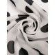 Black&White Polka Dots Long Cover-up Black&White Polka Dots Long Cover-up